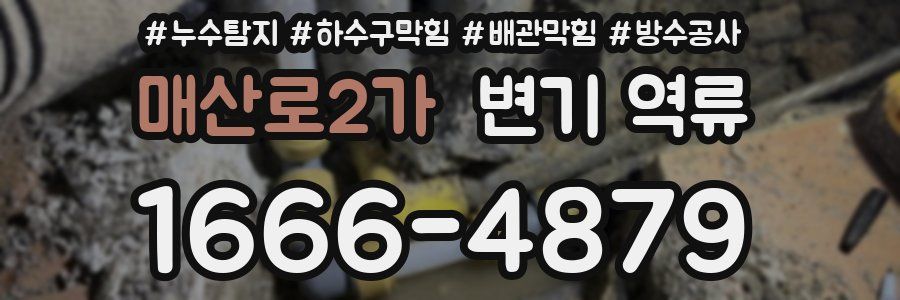 매산로2가 변기 역류