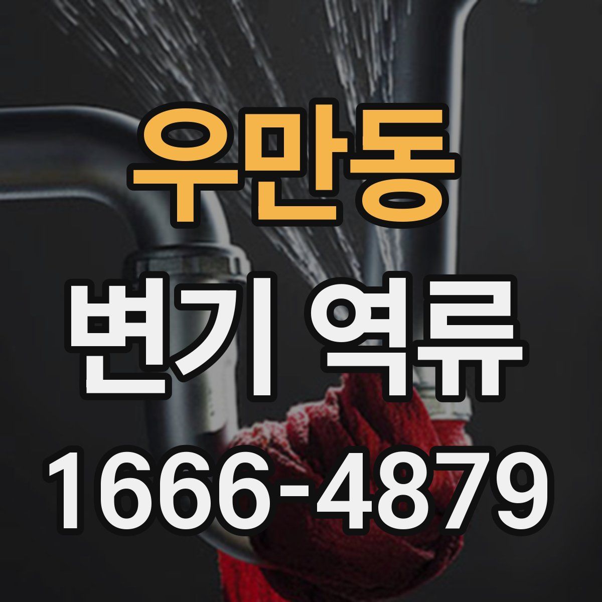 우만동 변기 역류