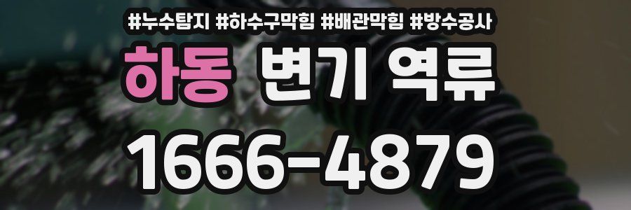 하동 변기 역류