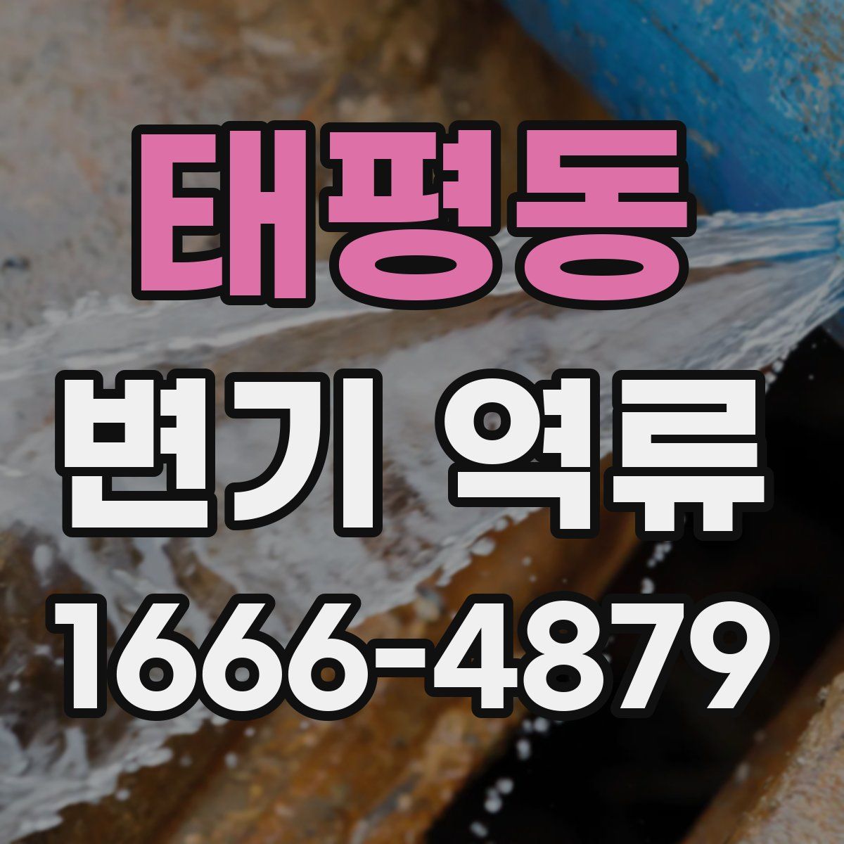 태평동 변기 역류