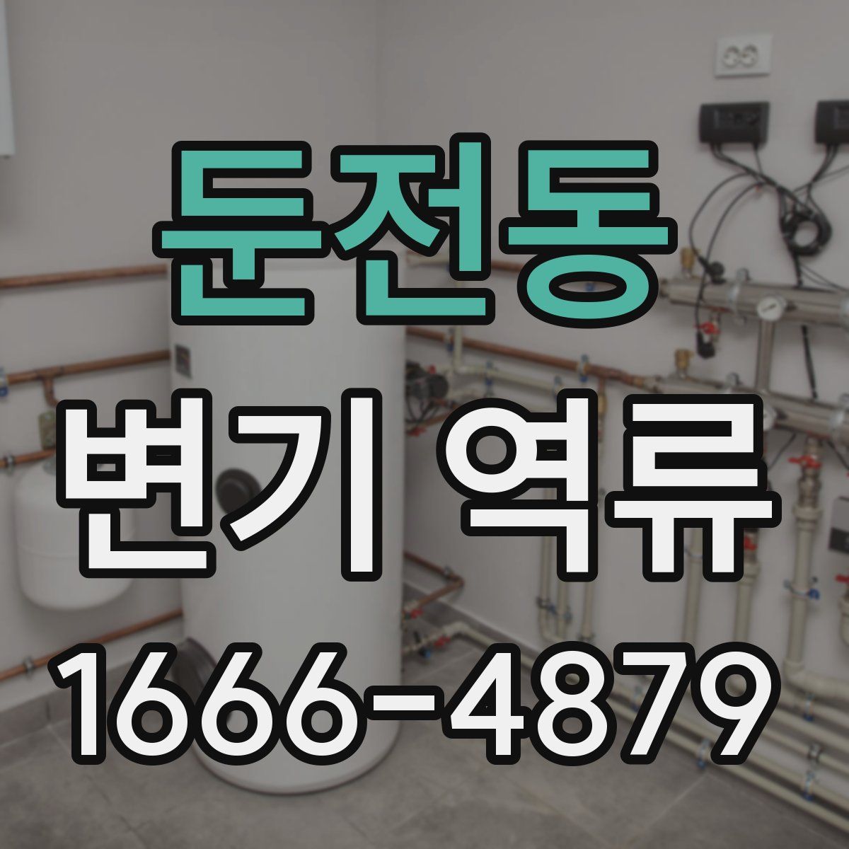 둔전동 변기 역류