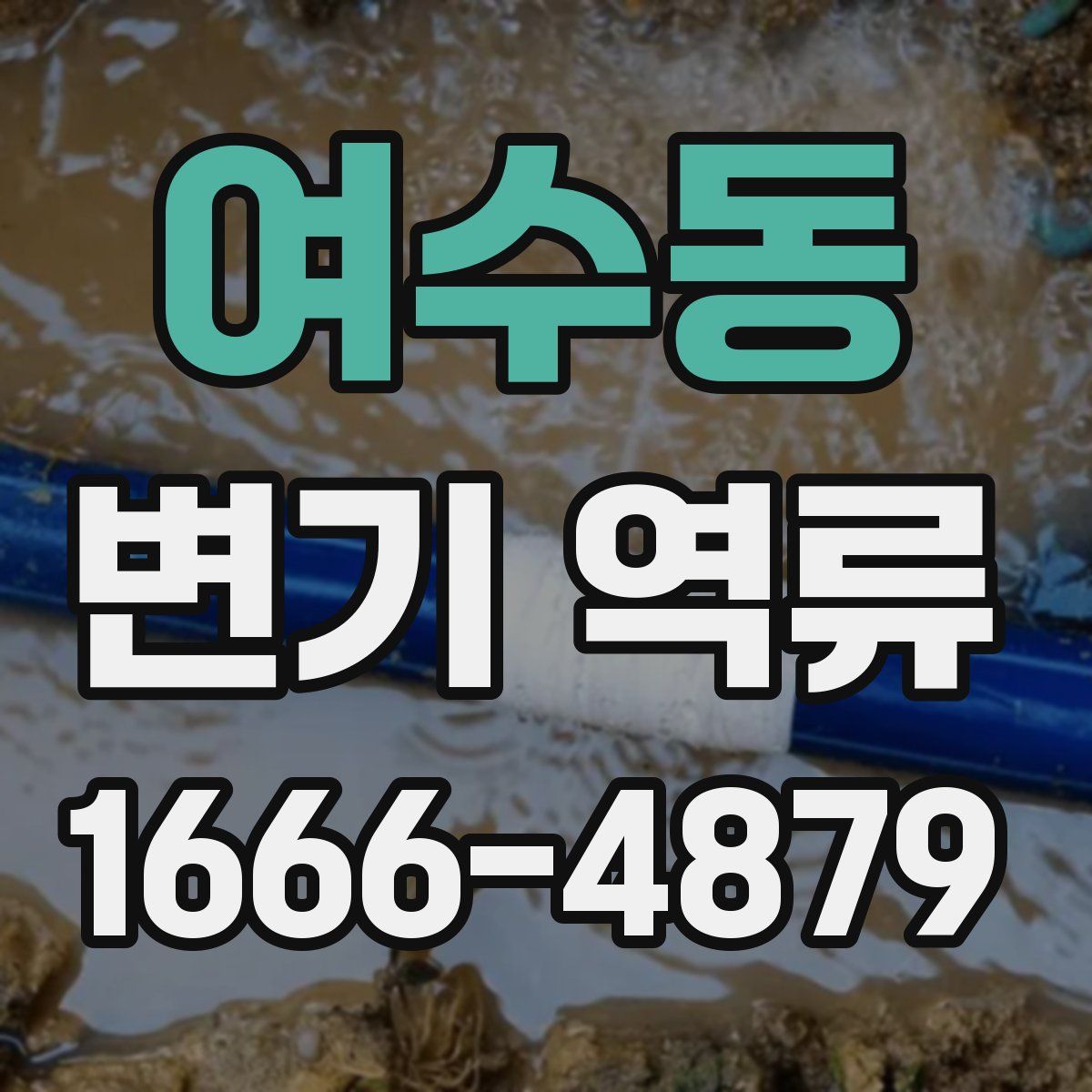 여수동 변기 역류