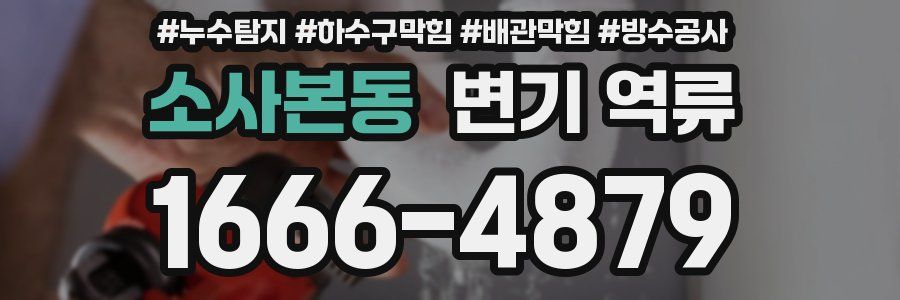 소사본동 변기 역류