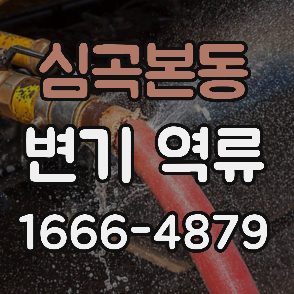 심곡본동 변기 역류