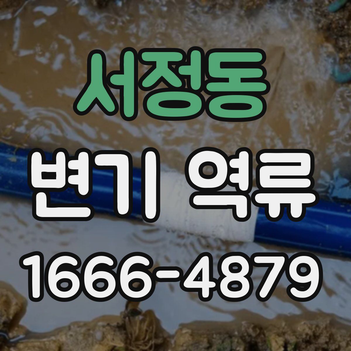 서정동 변기 역류