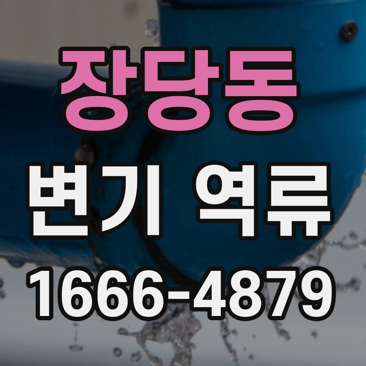 장당동 변기 역류