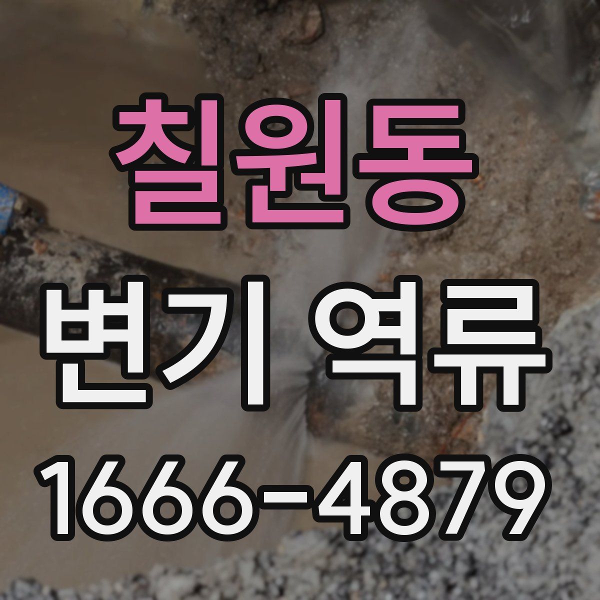칠원동 변기 역류
