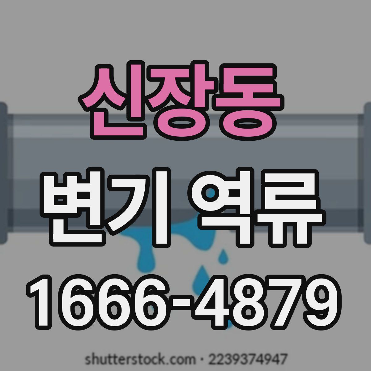 신장동 변기 역류