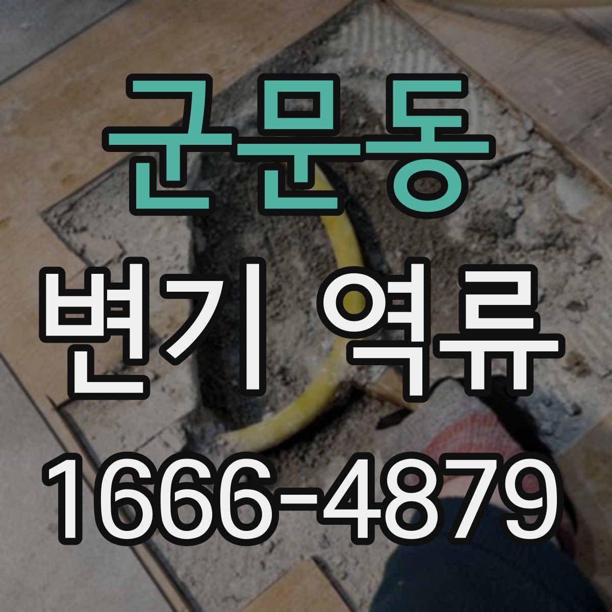군문동 변기 역류