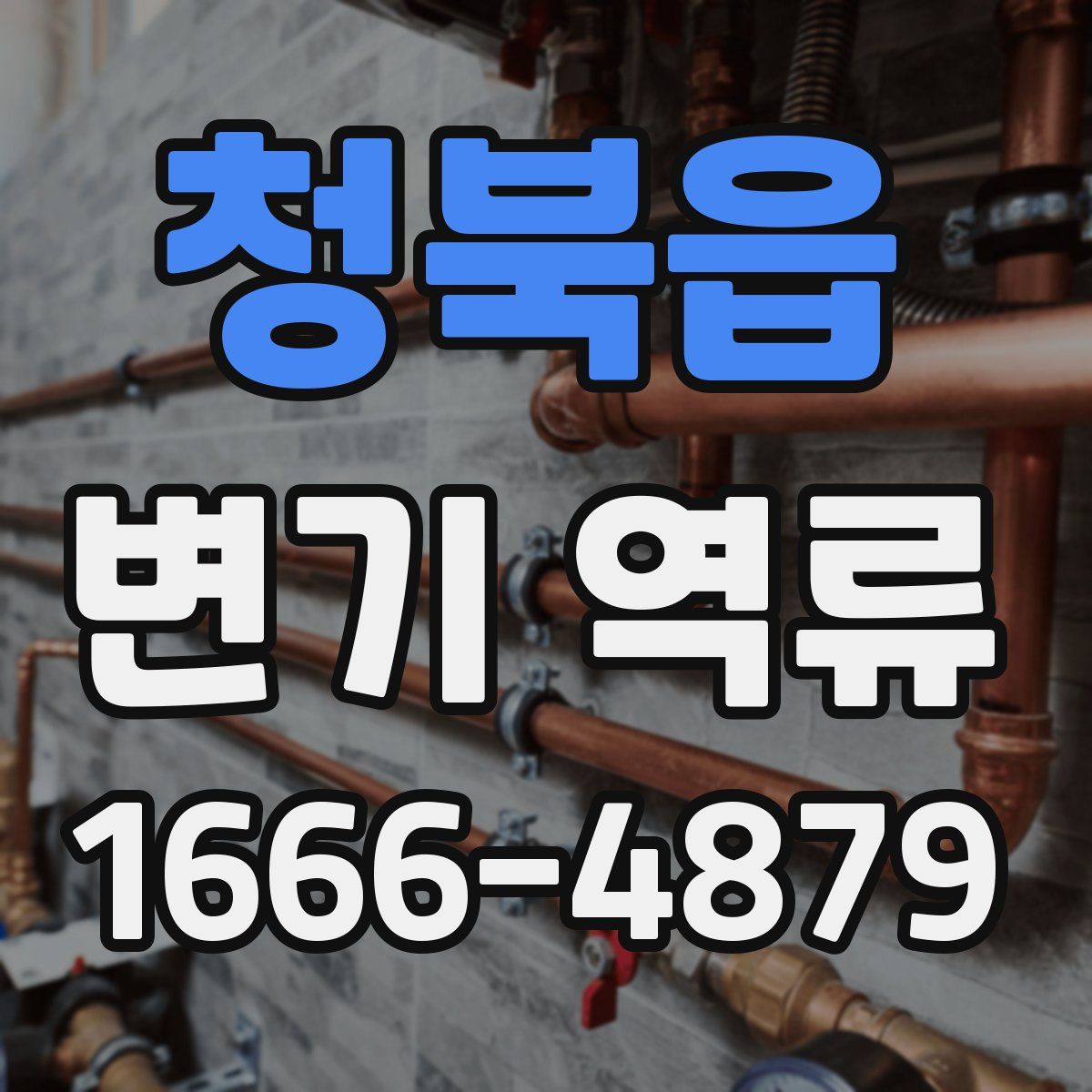청북읍 변기 역류
