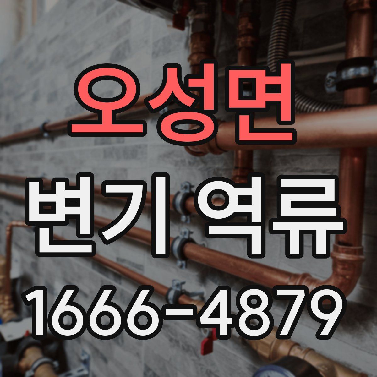 오성면 변기 역류