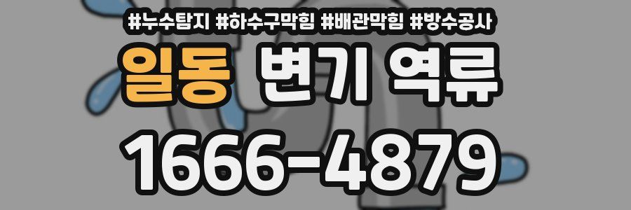 일동 변기 역류