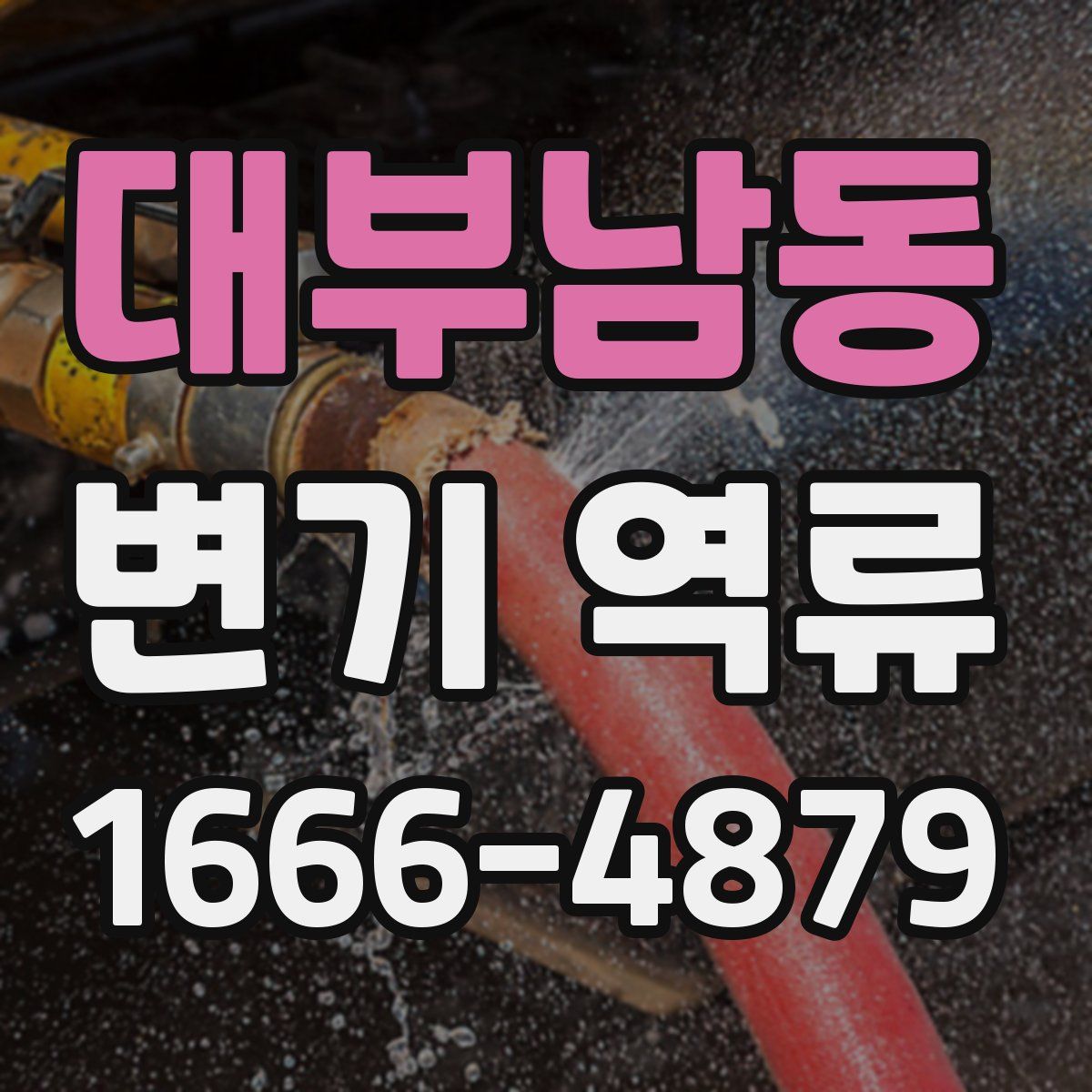 대부남동 변기 역류