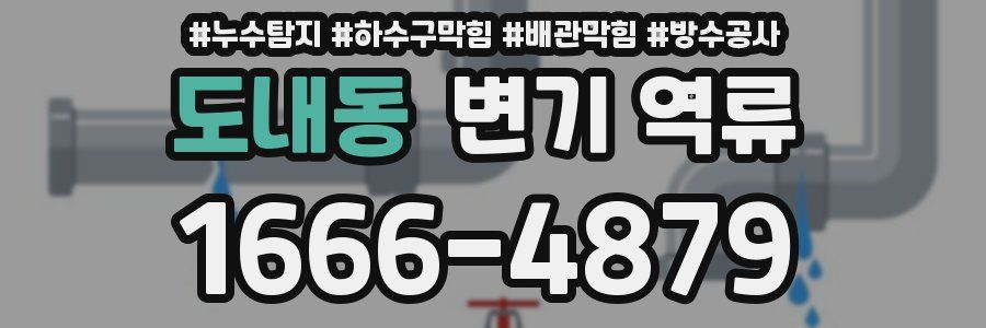 도내동 변기 역류