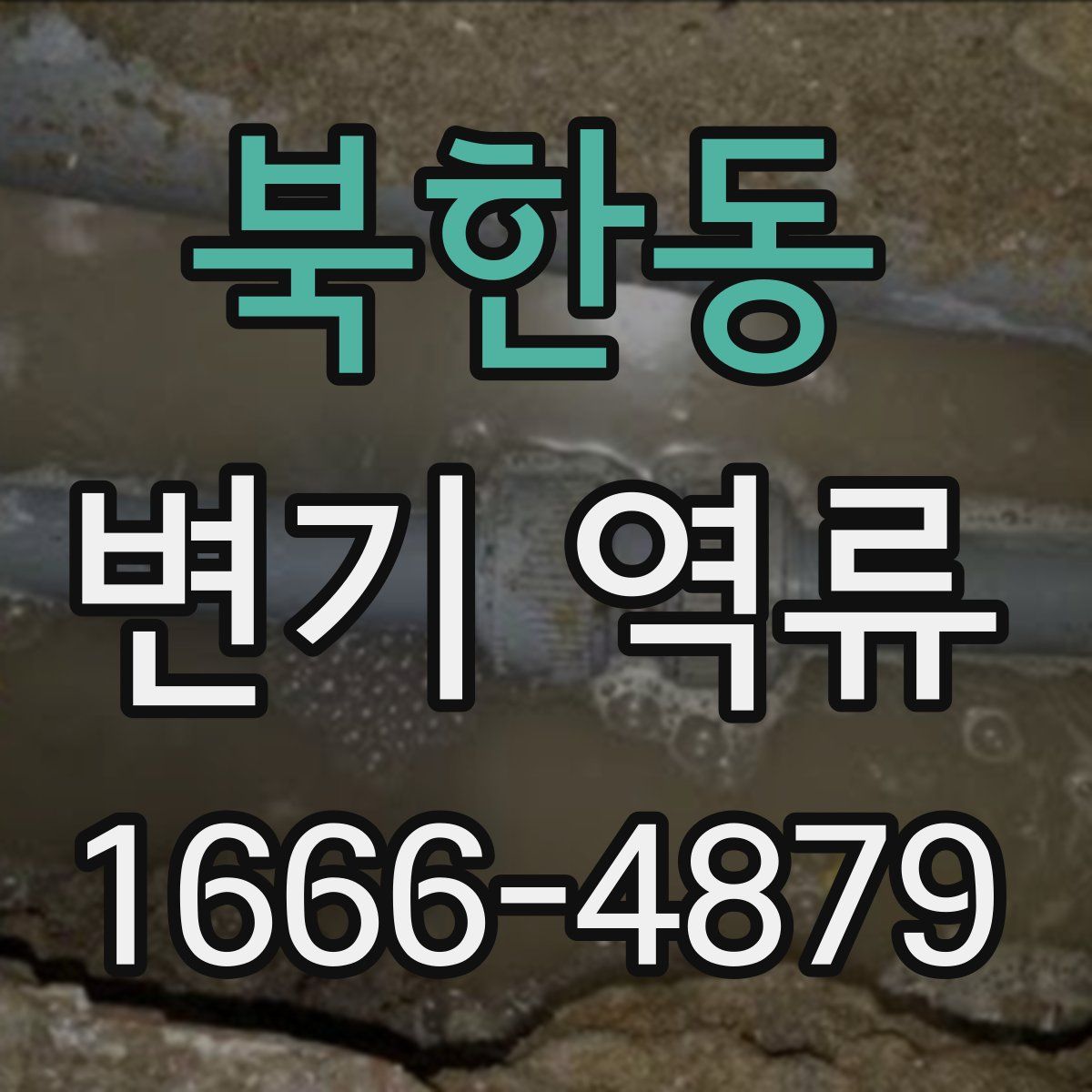북한동 변기 역류