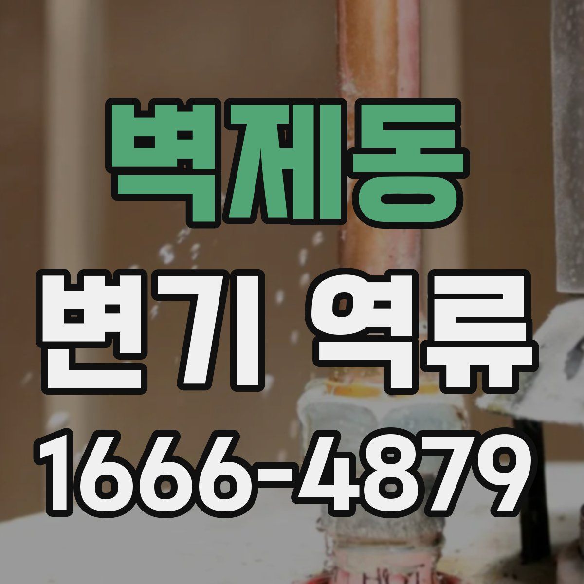 벽제동 변기 역류