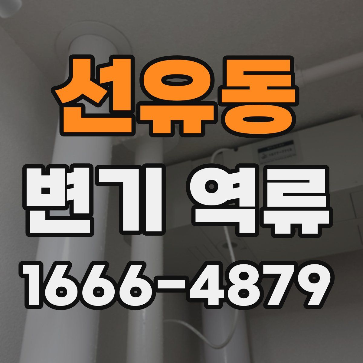 선유동 변기 역류