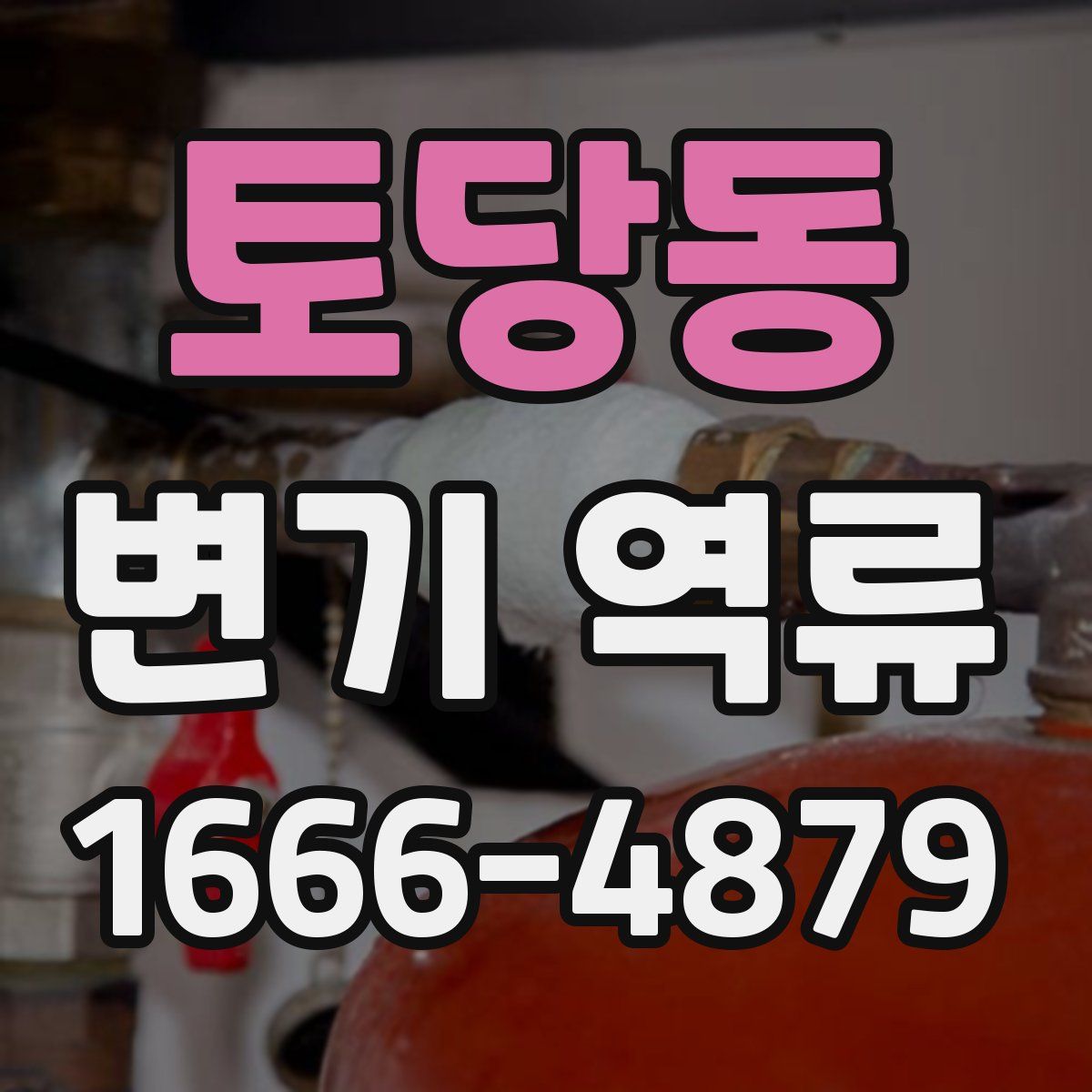 토당동 변기 역류