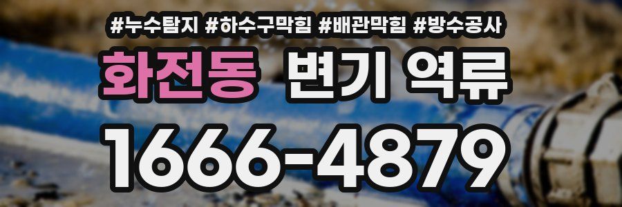 화전동 변기 역류