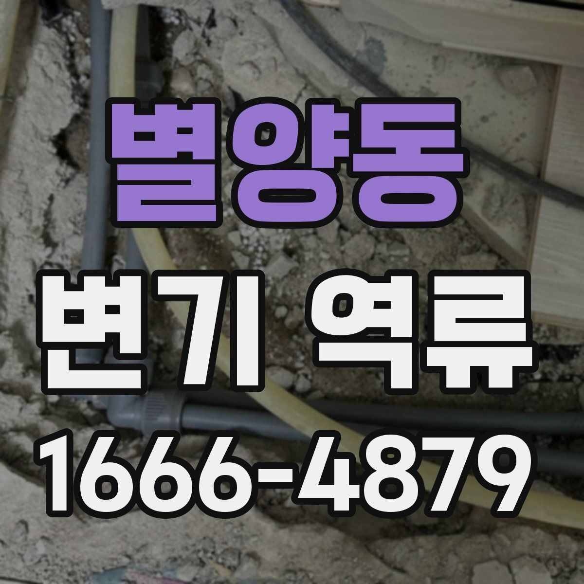 별양동 변기 역류