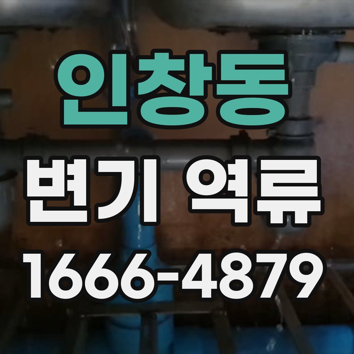 인창동 변기 역류