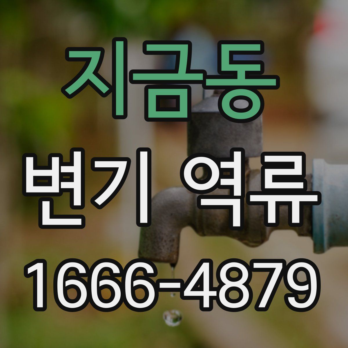 지금동 변기 역류