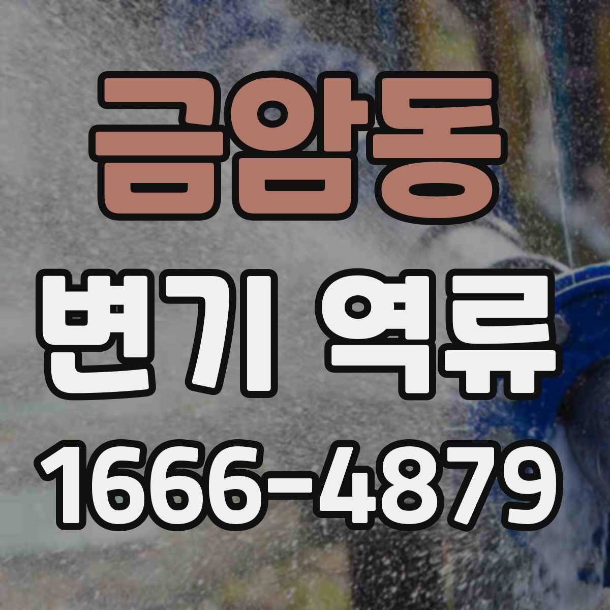 금암동 변기 역류