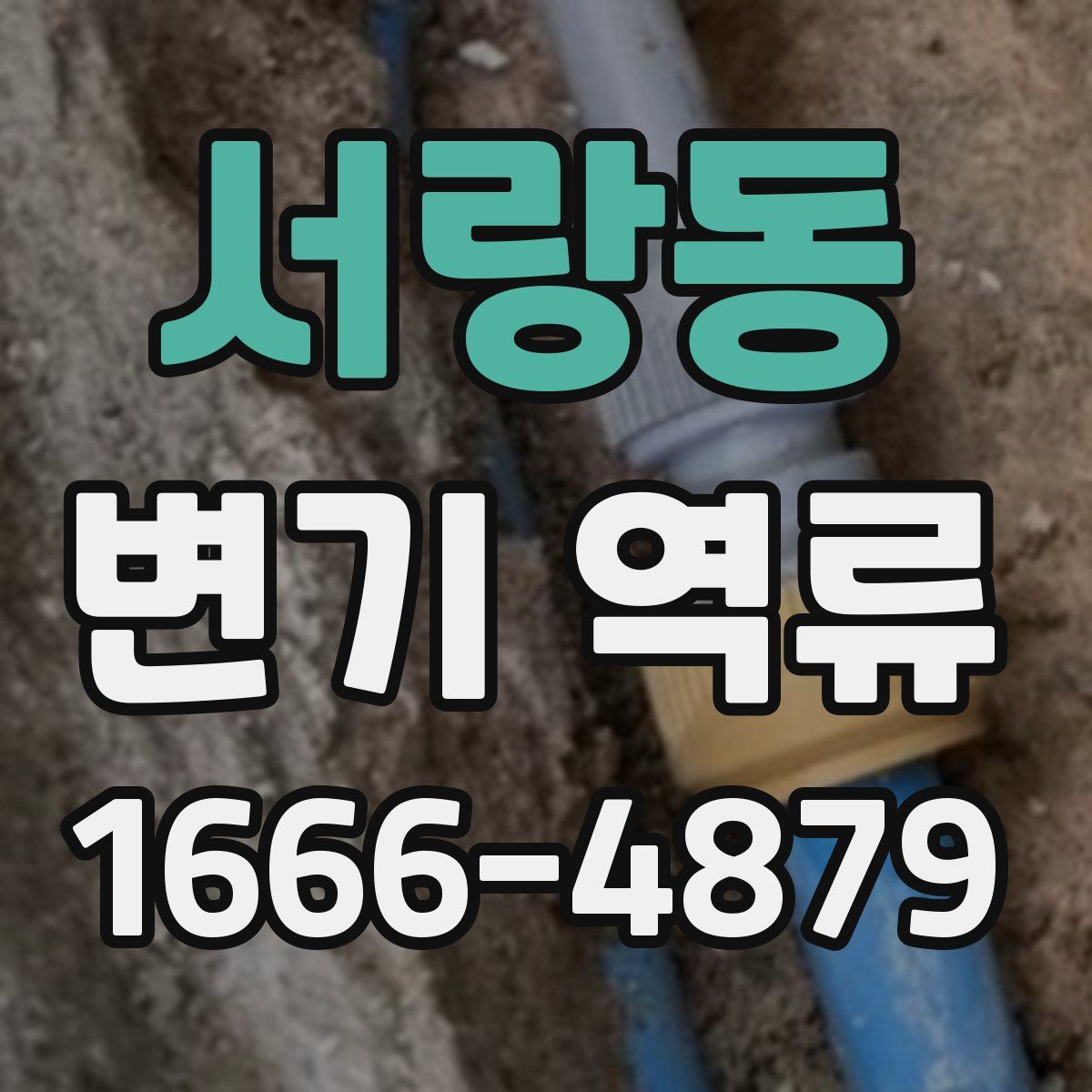 서랑동 변기 역류