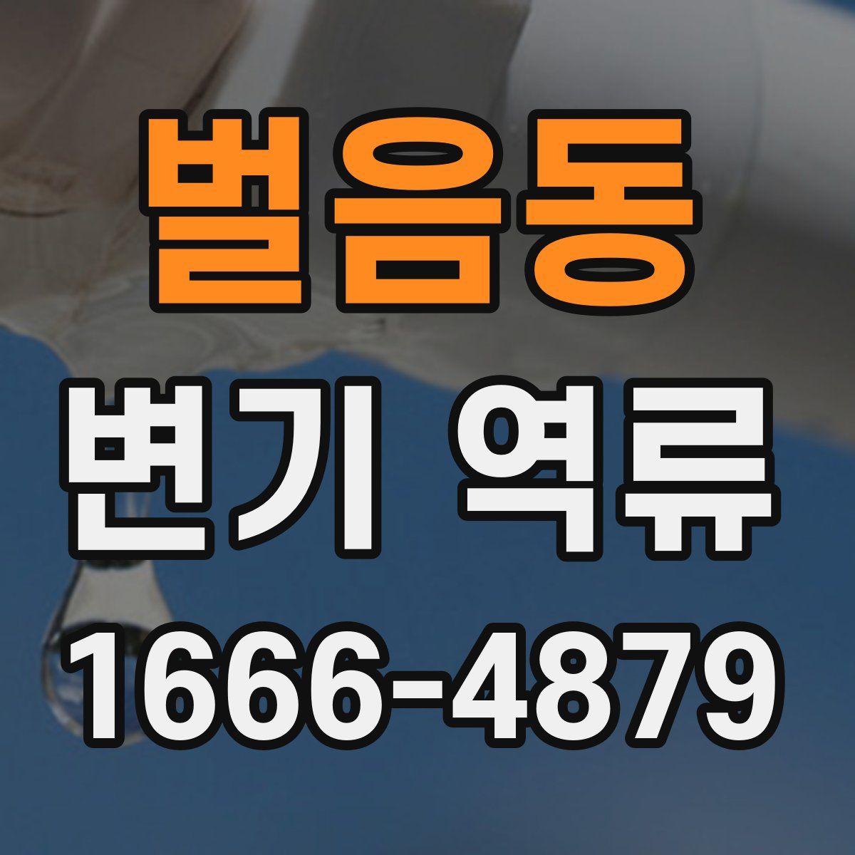 벌음동 변기 역류