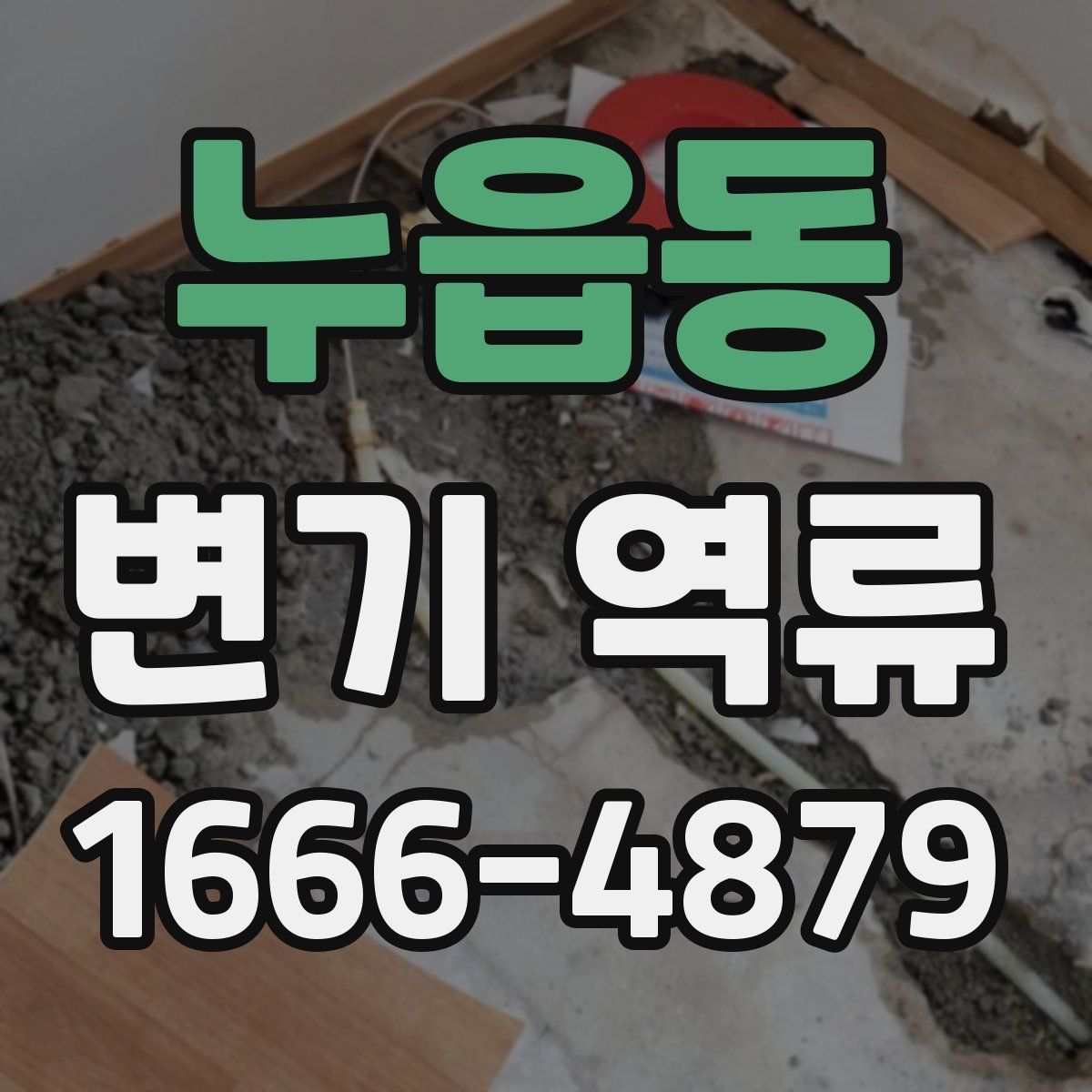 누읍동 변기 역류