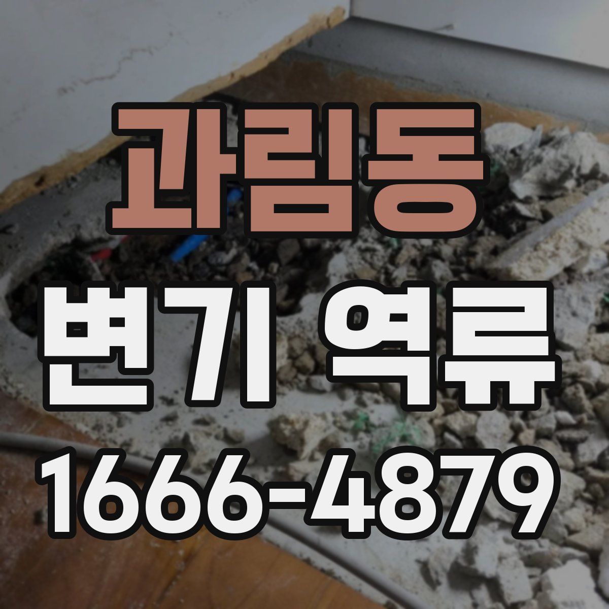 과림동 변기 역류