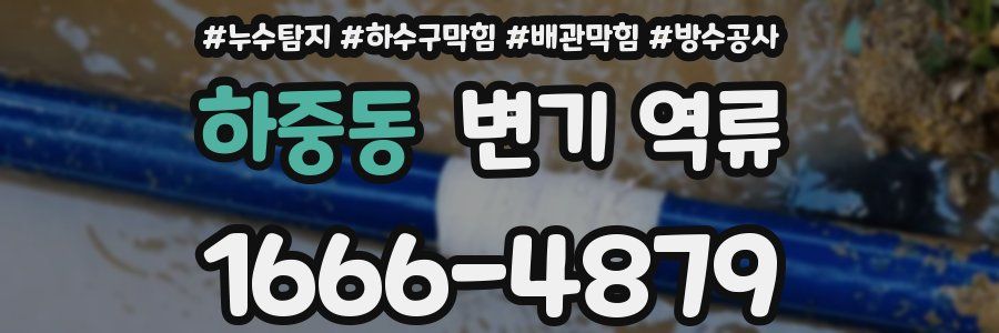 하중동 변기 역류