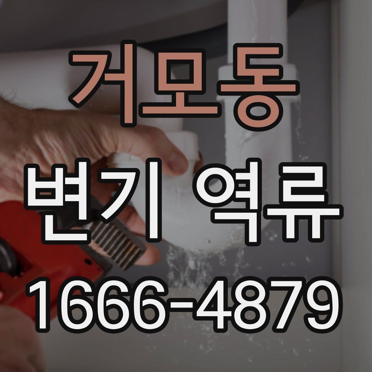 거모동 변기 역류