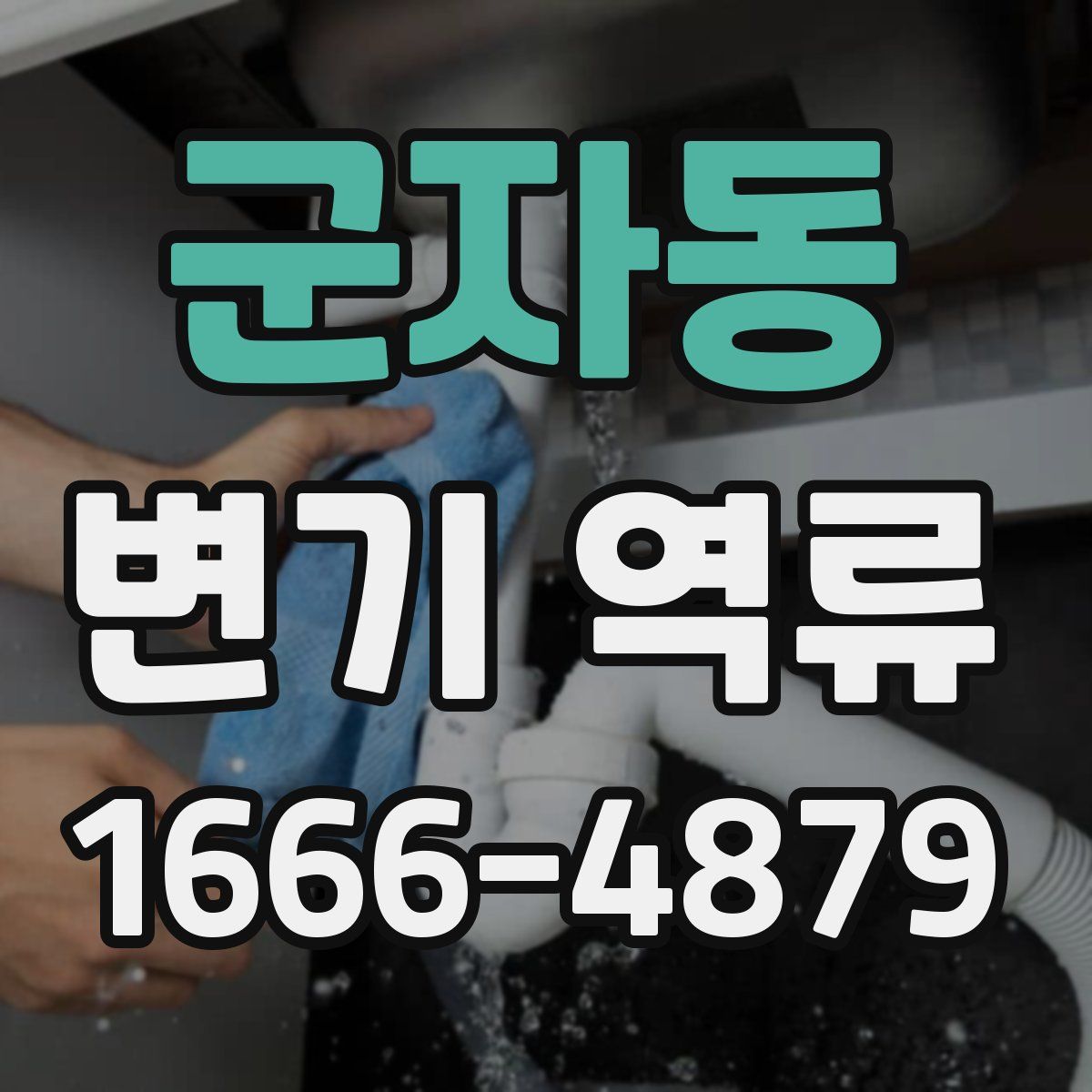 군자동 변기 역류
