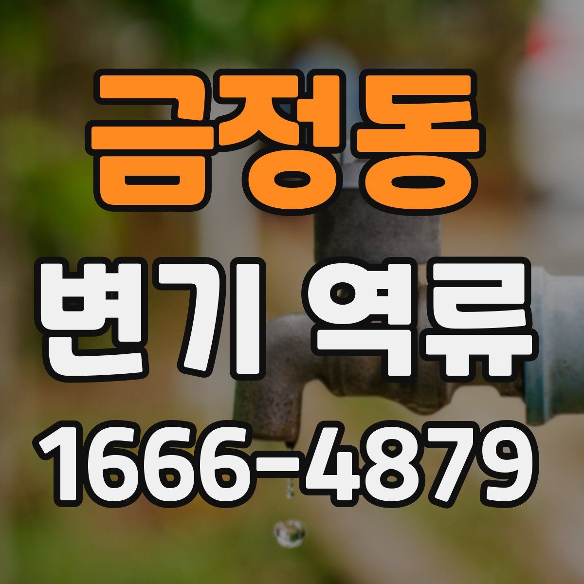 금정동 변기 역류