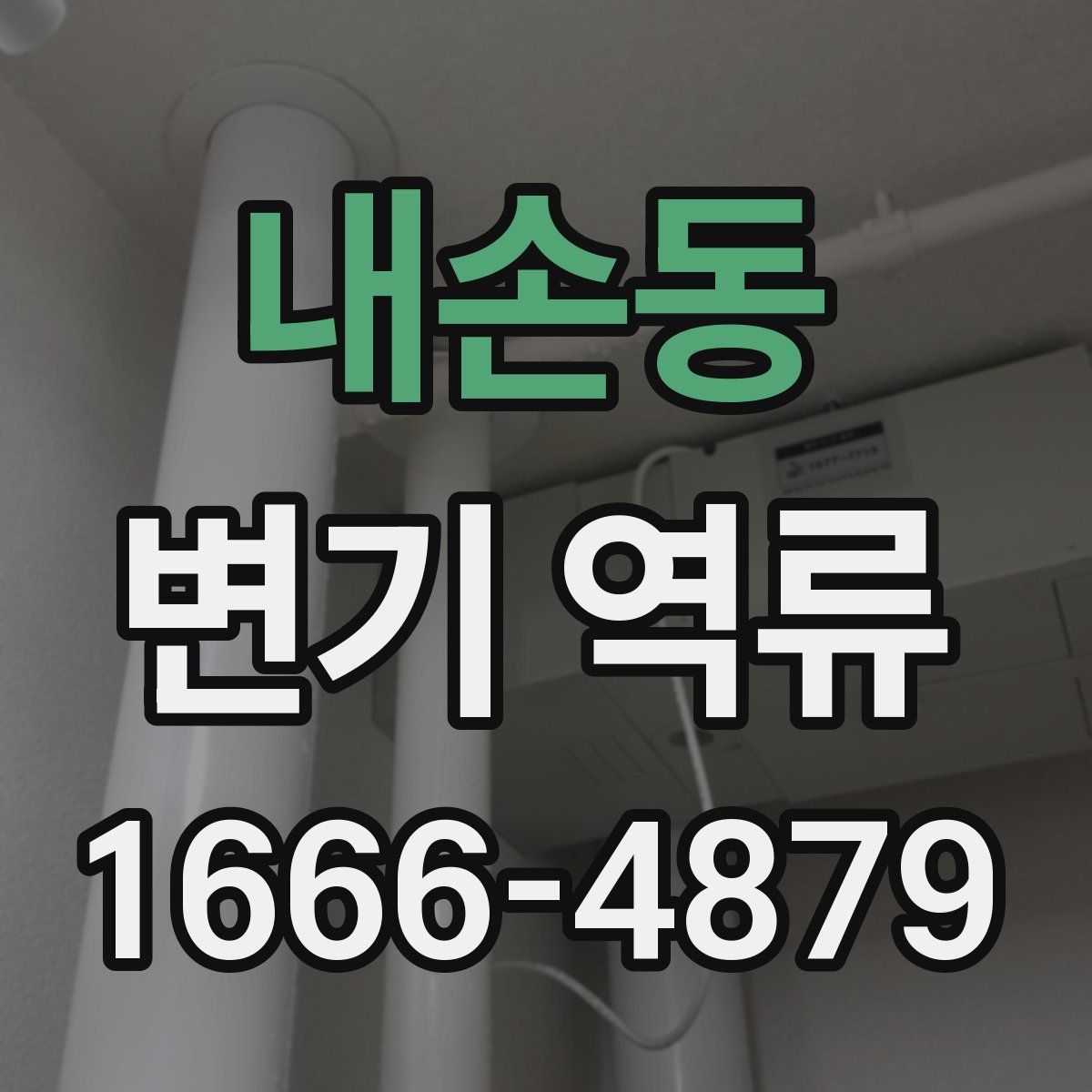 내손동 변기 역류