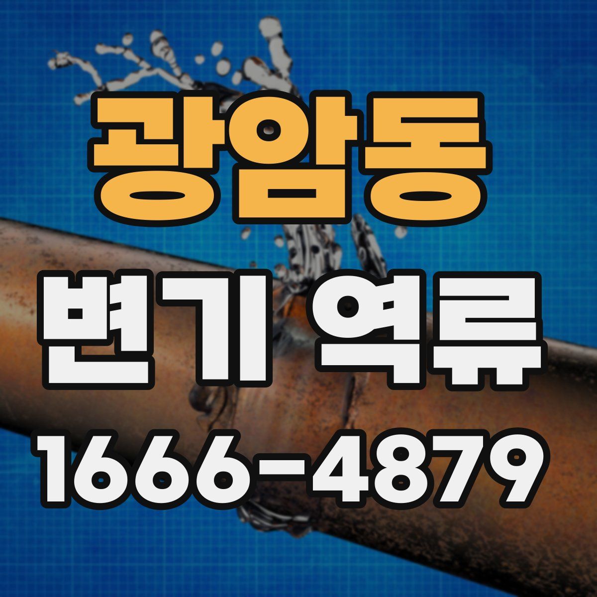 광암동 변기 역류