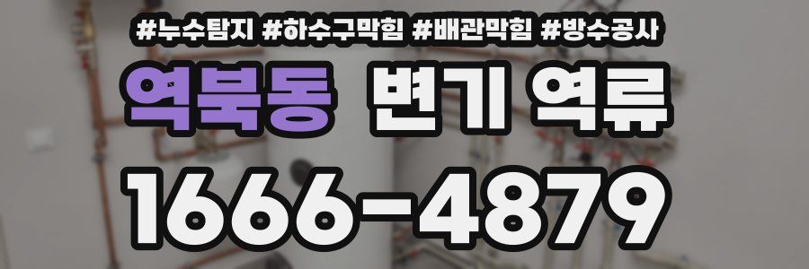 역북동 변기 역류