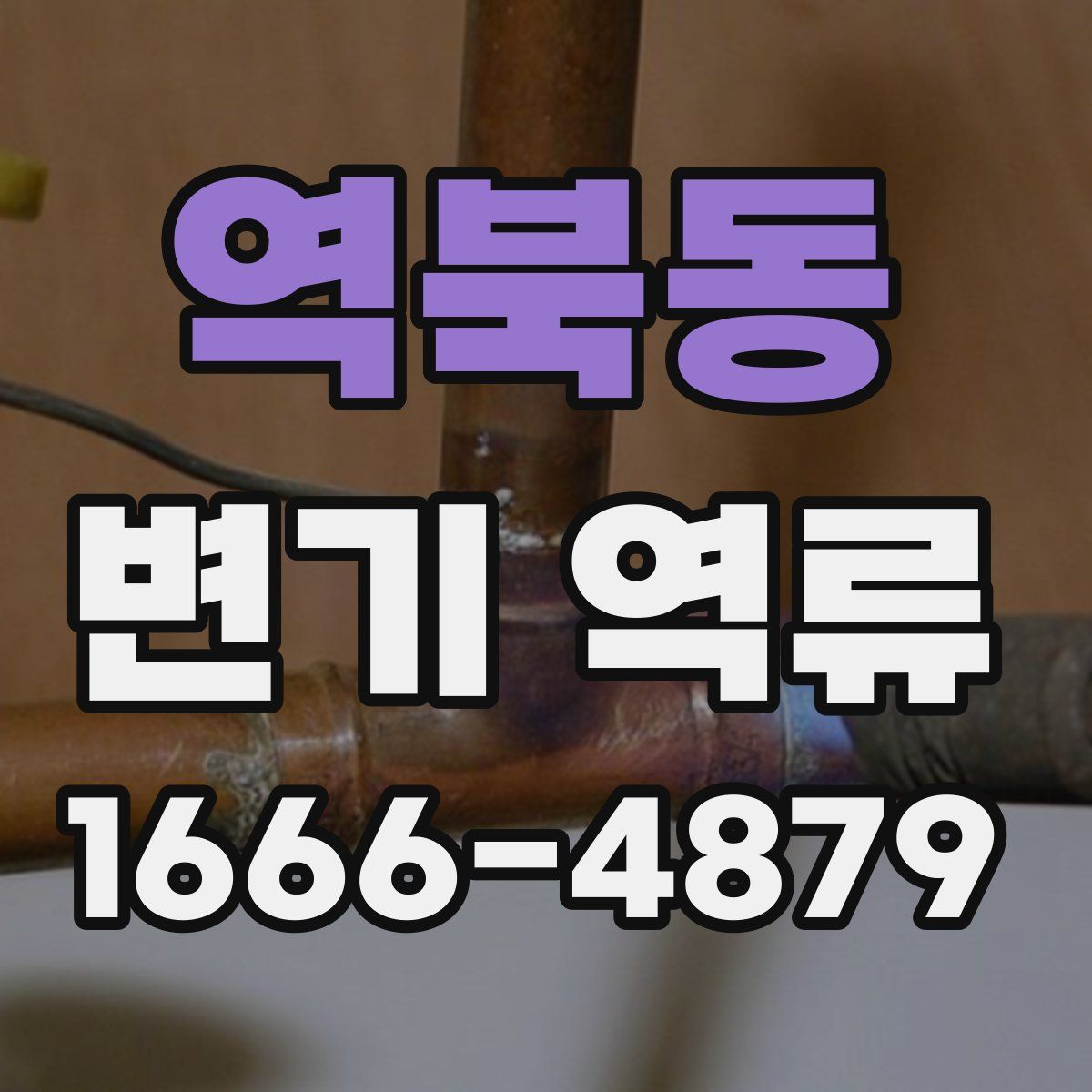 역북동 변기 역류