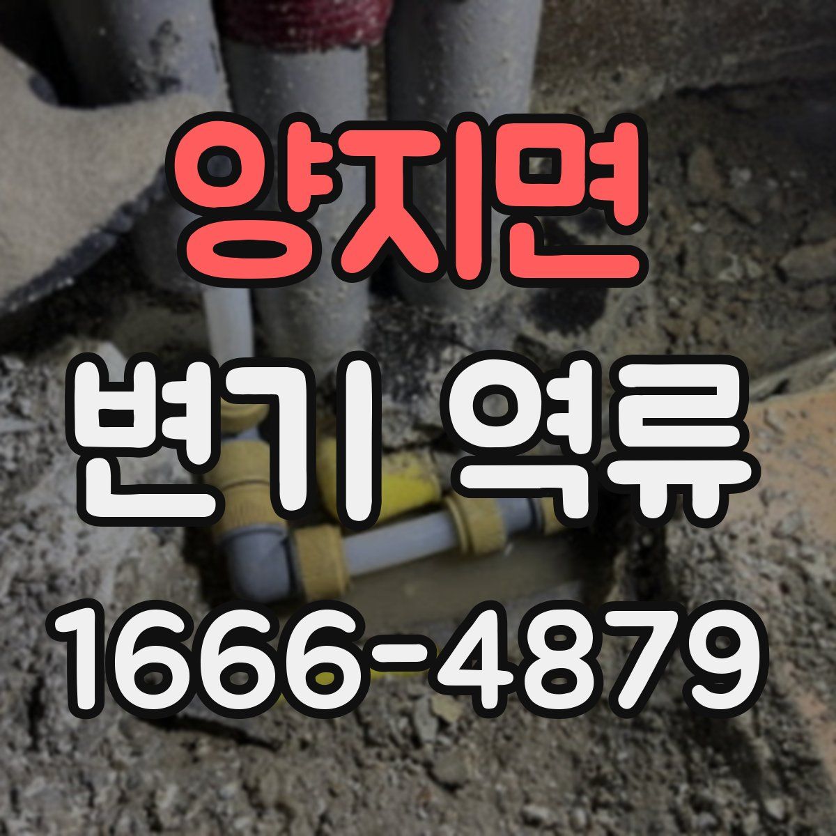 양지면 변기 역류