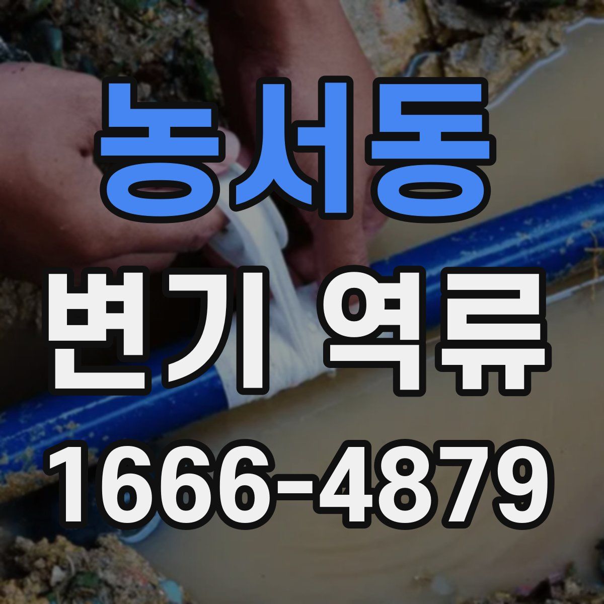 농서동 변기 역류