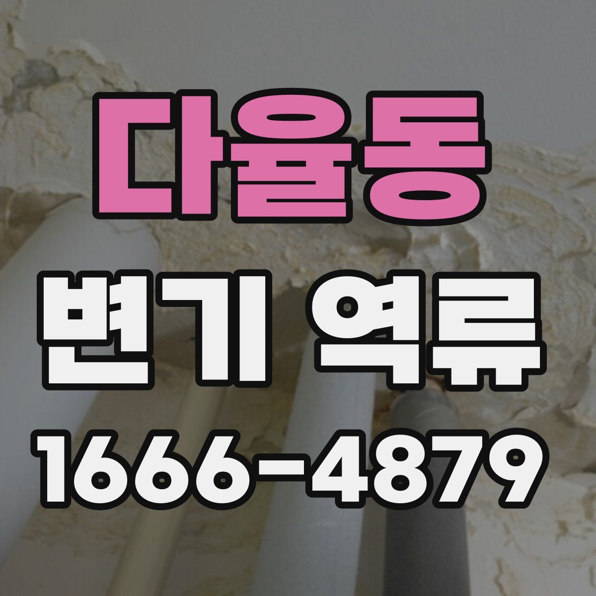 다율동 변기 역류