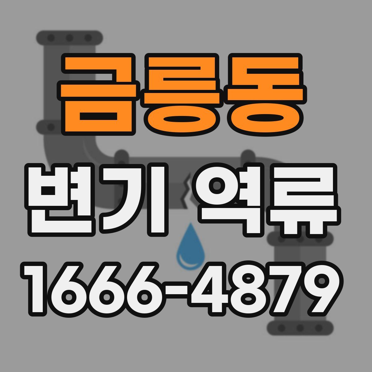 금릉동 변기 역류