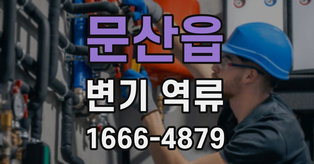문산읍 변기 역류