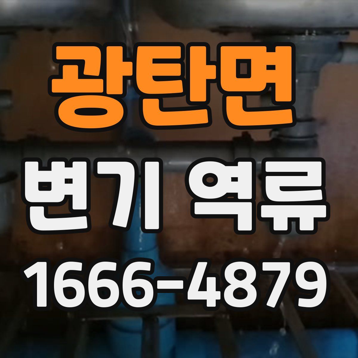 광탄면 변기 역류