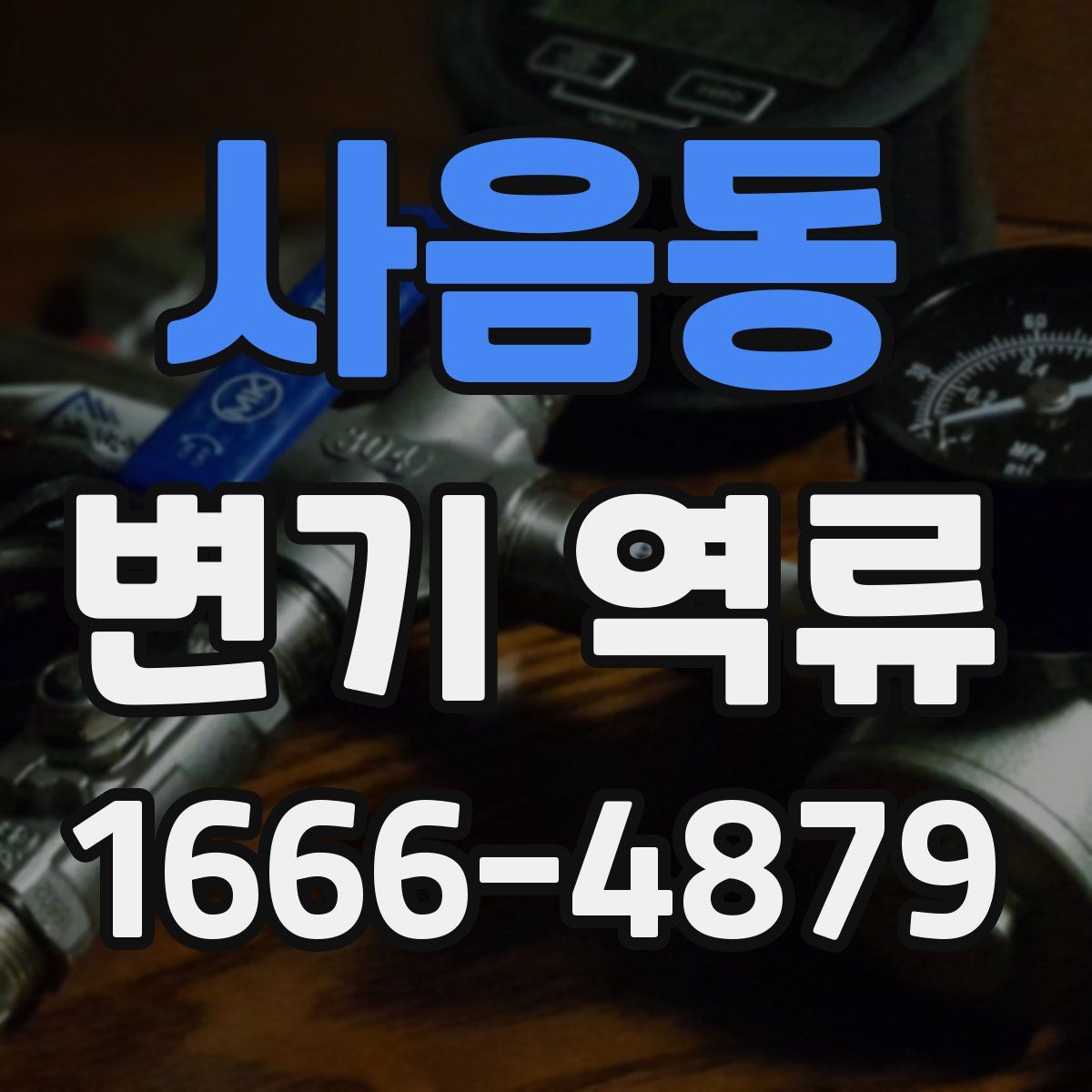 사음동 변기 역류