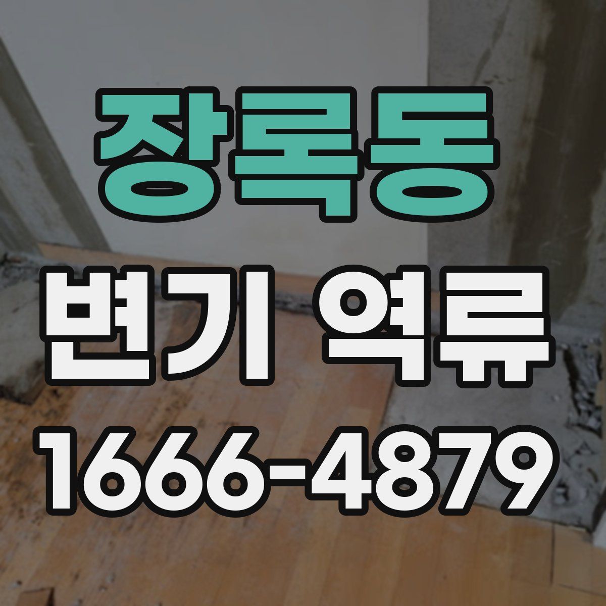 장록동 변기 역류
