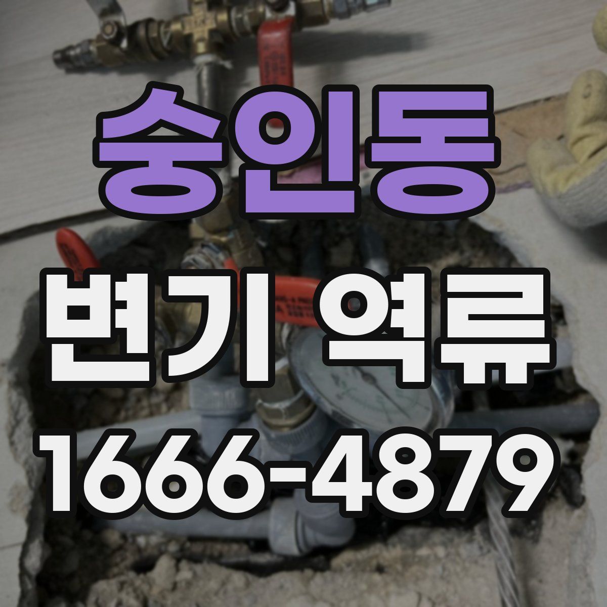 숭인동 변기 역류