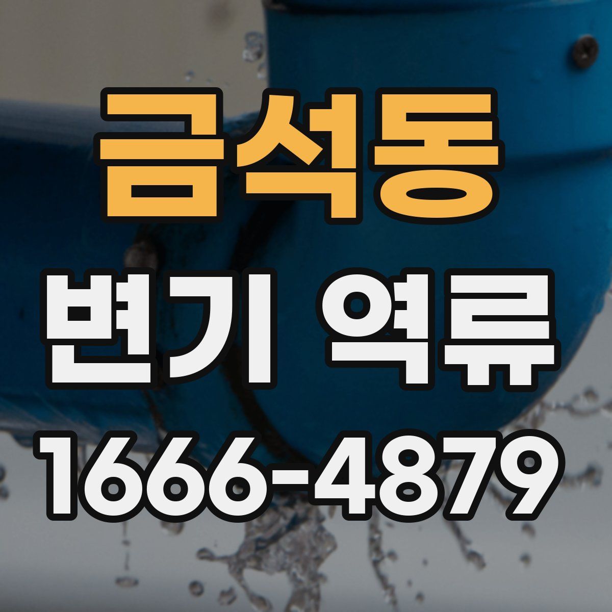 금석동 변기 역류