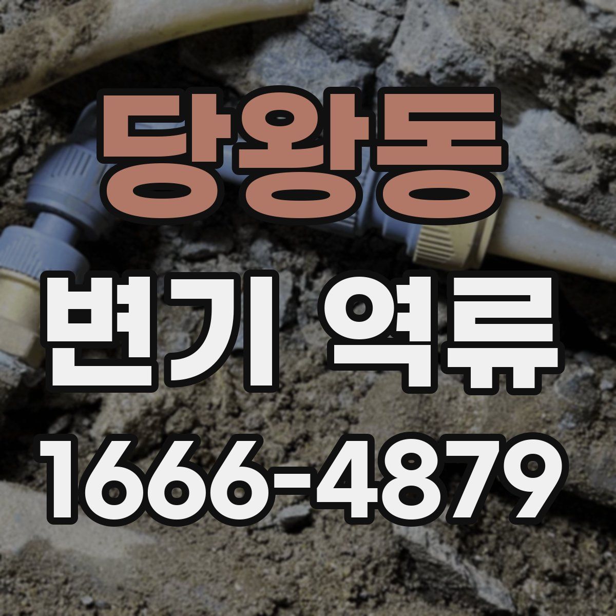 당왕동 변기 역류